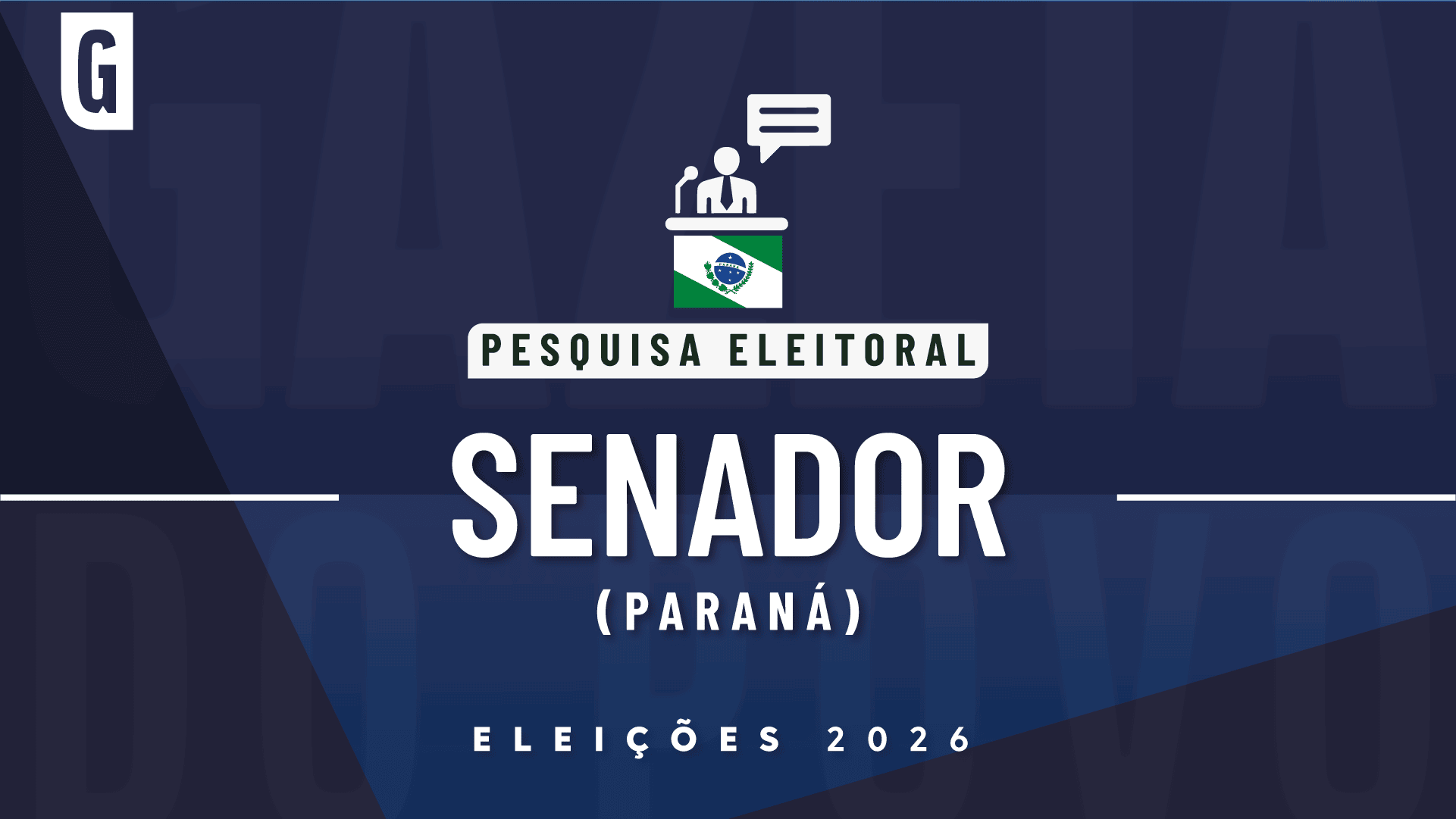 Paraná Pesquisas entrevistou 1.500 eleitores do Paraná na sondagem para senador.