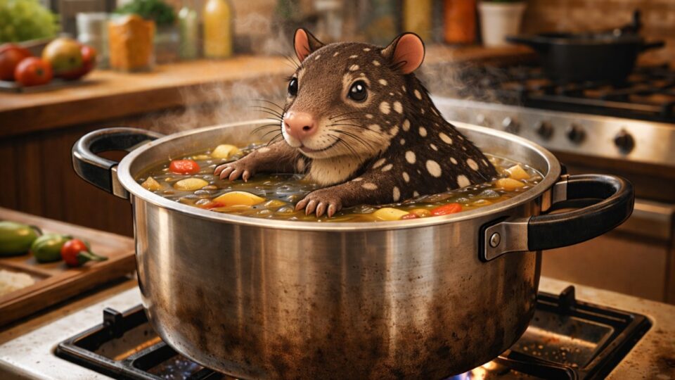 O que aconteceria se Michelle fizesse churrasco de paca para Bolsonaro?