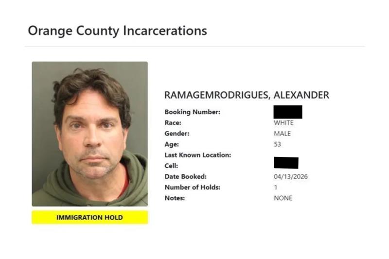 Ramagem é liberado de prisão da polícia de imigração dos EUA