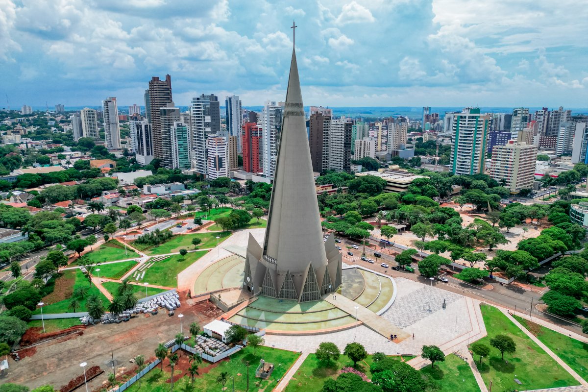 Aniversário de Maringá é comemorado no dia 10 de maio.