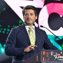 O líder do partido de direita nacionalista português Chega, André Ventura Imagem referente a matéria