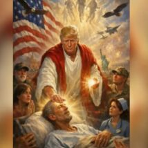 Imagem de IA em que Trump aparece como Cristo provoca reação inédita na direita e revela um desgaste entre eleitores cristãos do presidente americano Imagem referente a matéria