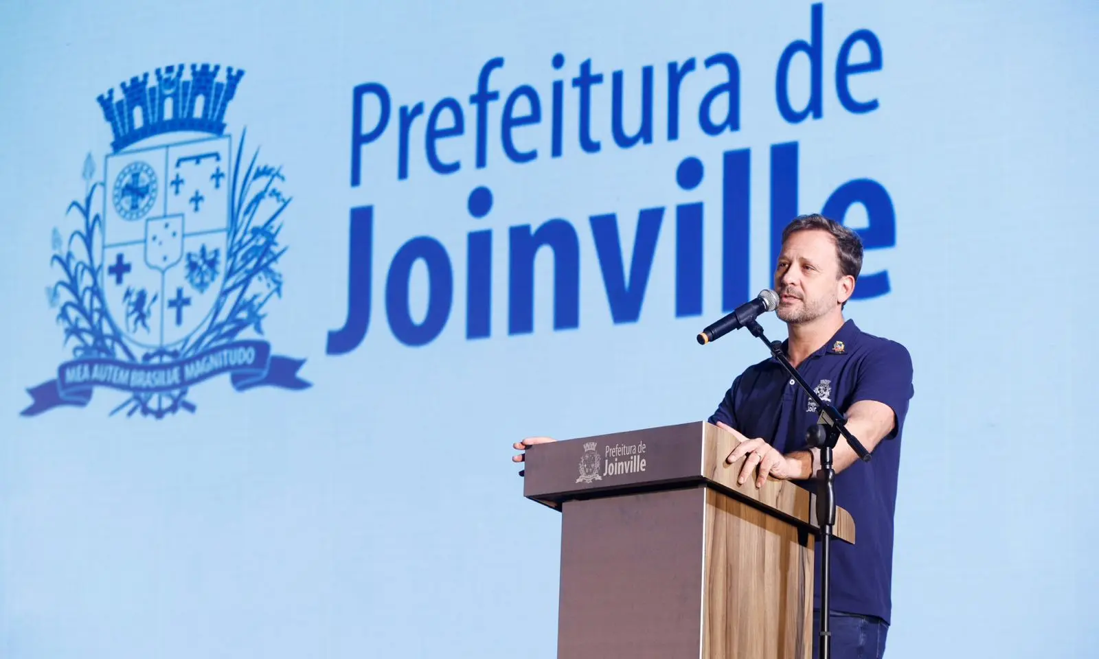 ex-prefeito de Joinville e pré-candidato a vice-governador de Santa Catarina, Adriano Silva (Novo)