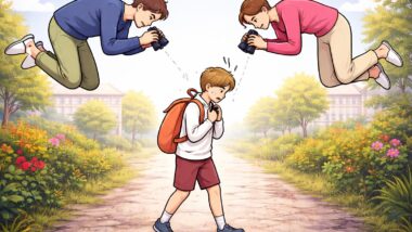 Excesso de proteção infantil parece cuidado, mas limita autonomia: crianças perdem espaço para aprender e desenvolver independência. Imagem referente a matéria