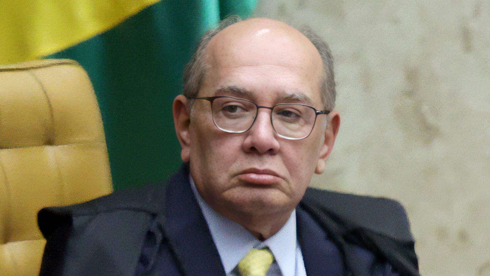 O sorridente e simpático ministro Gilmar Mendes.