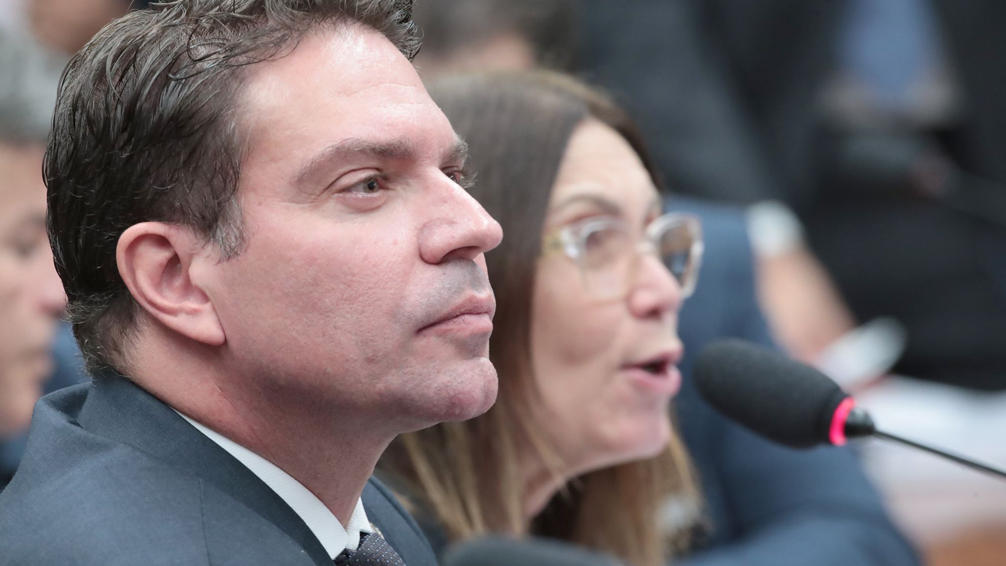 O ex-deputado federal Alexandre Ramagem, em foto de abril de 2025.