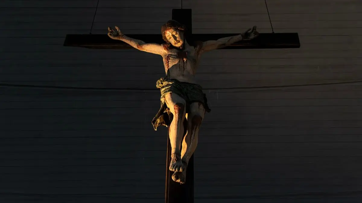 O corpo de Jesus foi flagelado antes de sua execução.