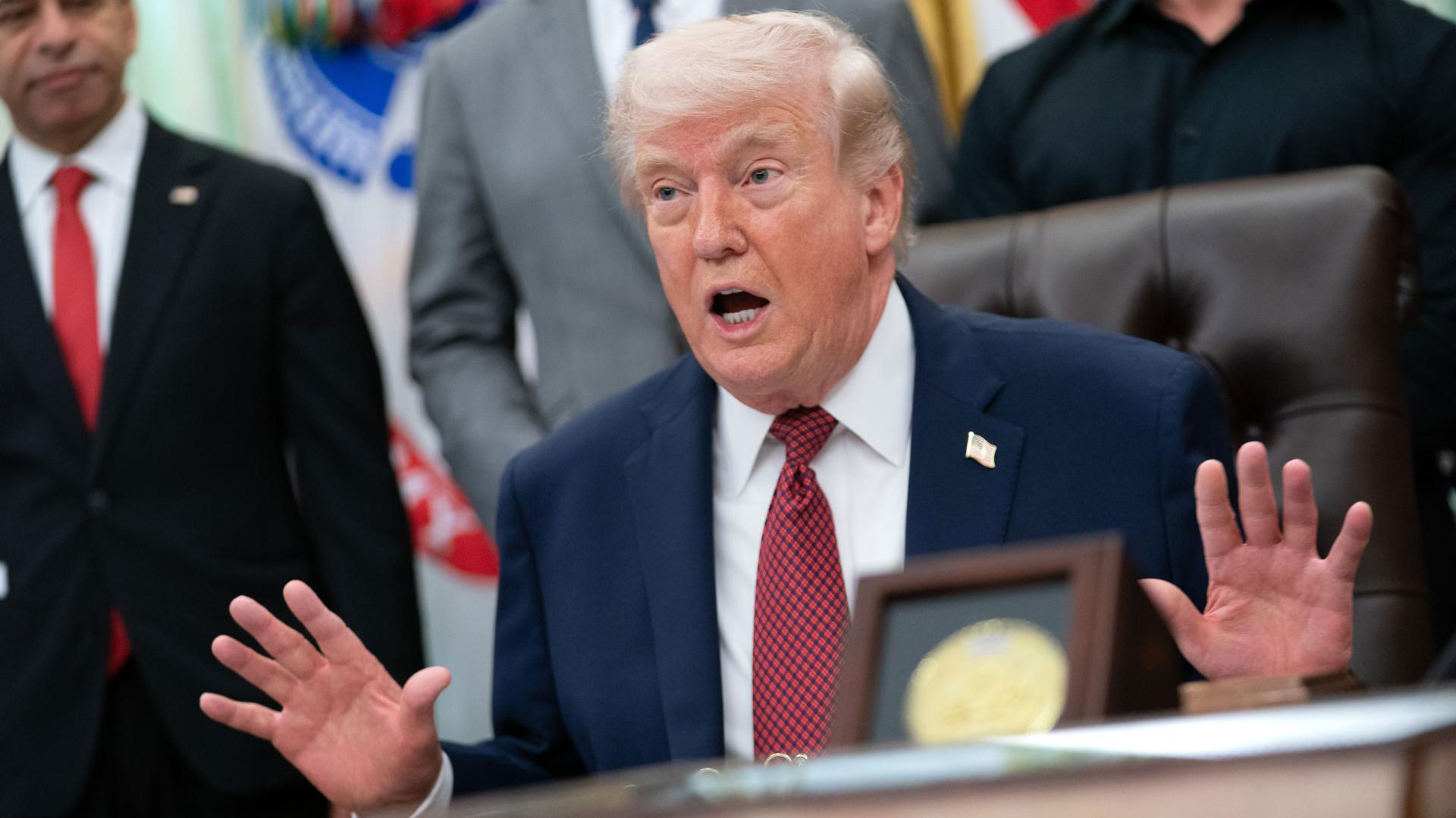 “Não podemos nos cantar”, diz Trump após novo bloqueio do Irã