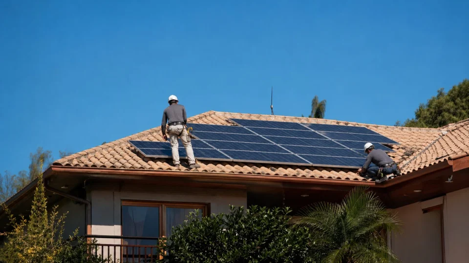 Instalação de sistema fotovoltaico exige engenharia especializada, garantindo eficiência energética, segurança estrutural e durabilidade ao longo dos anos.