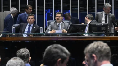 Plenário do Senado Sergio Moro Davi Alcolumbre Alessandro Vieira