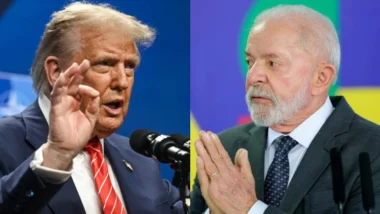 Lula afirmou nesta terça-feira (21) que, se o Brasil chegar à final da Copa do Mundo, se sentará "ao lado" do presidente dos Estados Unidos, Donald Trump.