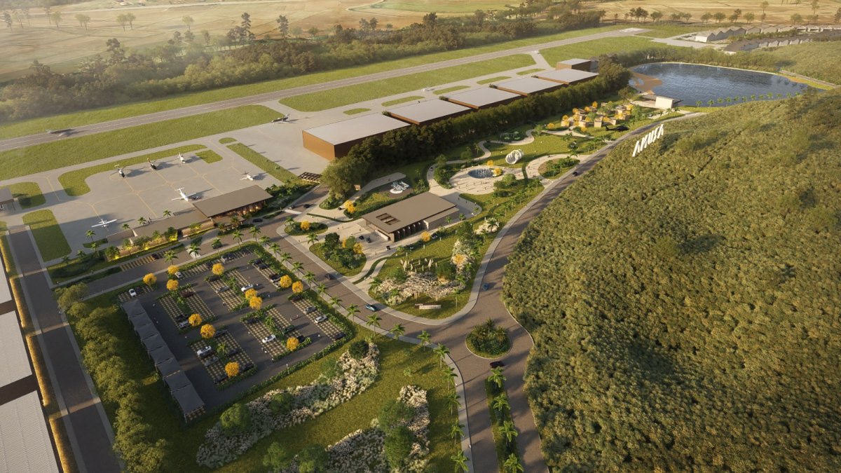 Aeroporto Campo Comandantes está localizado em uma região estratégica de Santa Catarina.