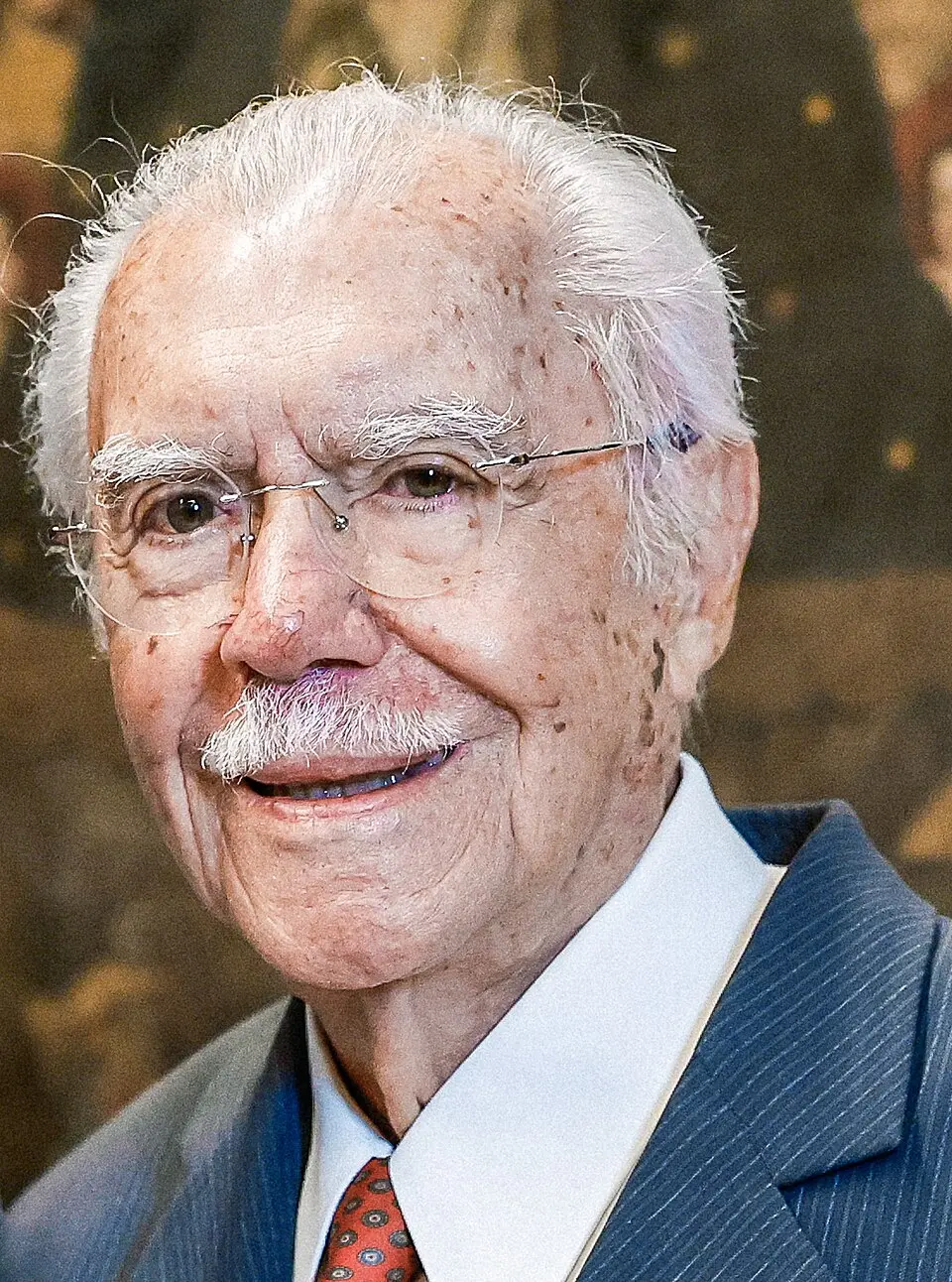 Foto de José Sarney, ex-presidente do Brasil.