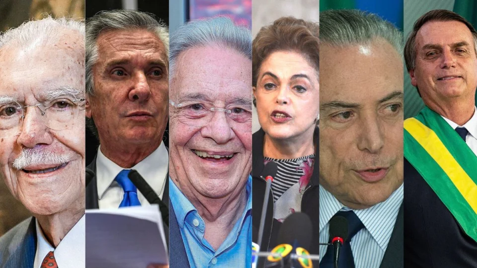 Ex-presidentes do Brasil.