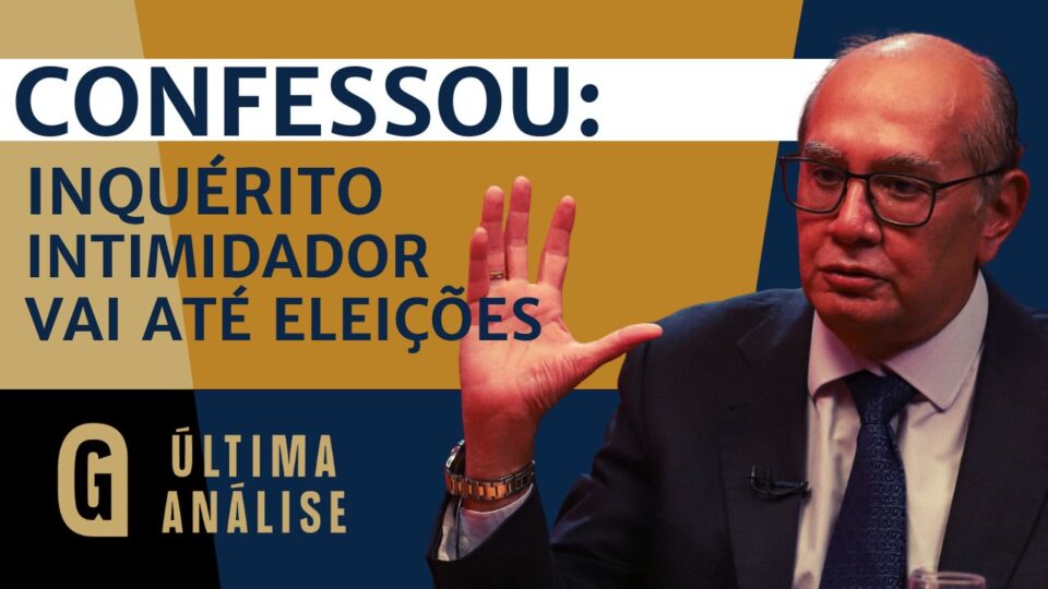 “Até as eleições”: Gilmar Mendes admite que perseguição continuará