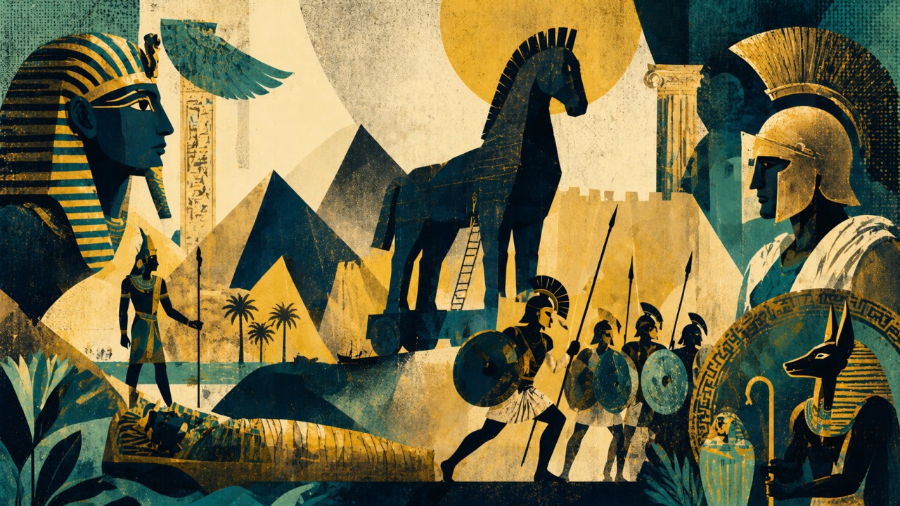 Homero foi encontrado dentro de uma múmia