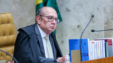 Gilmar Mendes, ministro do Supremo Tribunal Federal. Imagem referente a matéria