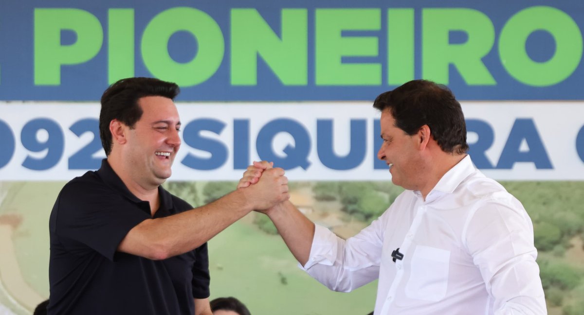 Ratinho Junior indicou Sandro Alex como pré-candidato a governador do Paraná.