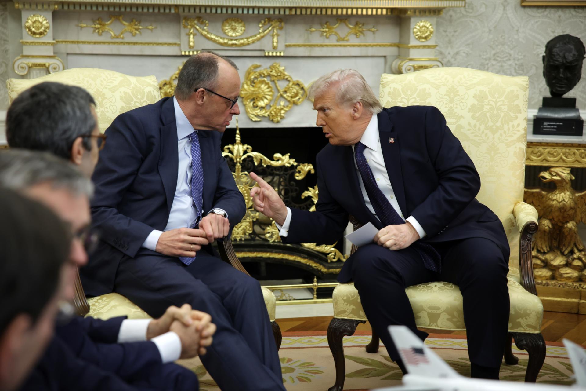 Trump amplia crise com Merz ao afirmar que ele deveria priorizar “Alemanha quebrada”