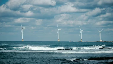 Turbinas de energia eólica offshore na Coreia do Sul