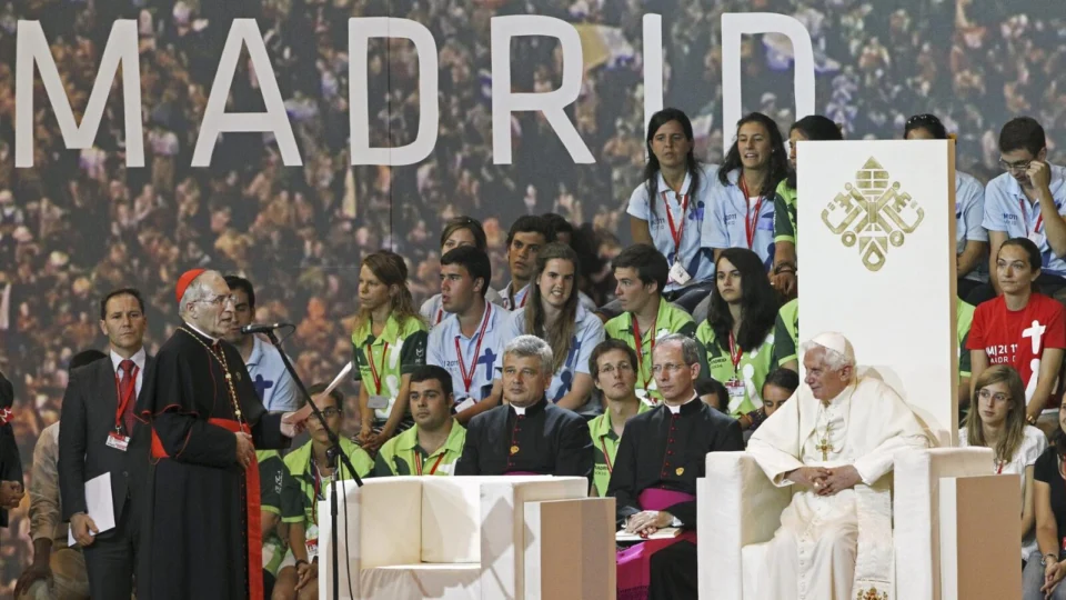 Papa Bento XVI, em visita à espanha em 2011.