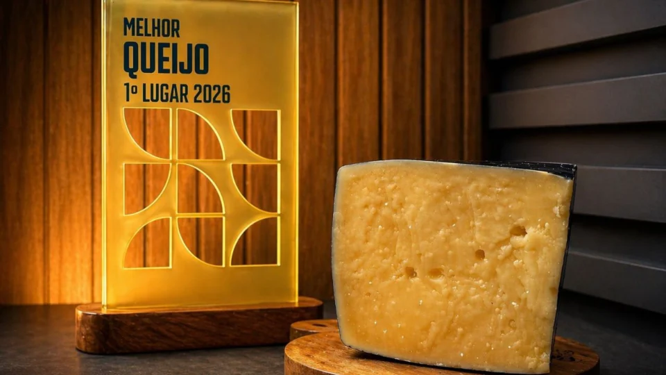 queijo Reserva do Vale produzido pela Queijos Possamai de SC e premiado em mundial