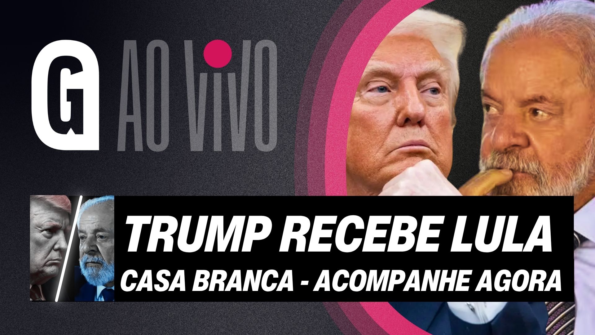 AO VIVO: Trump recebe Lula na Casa Branca