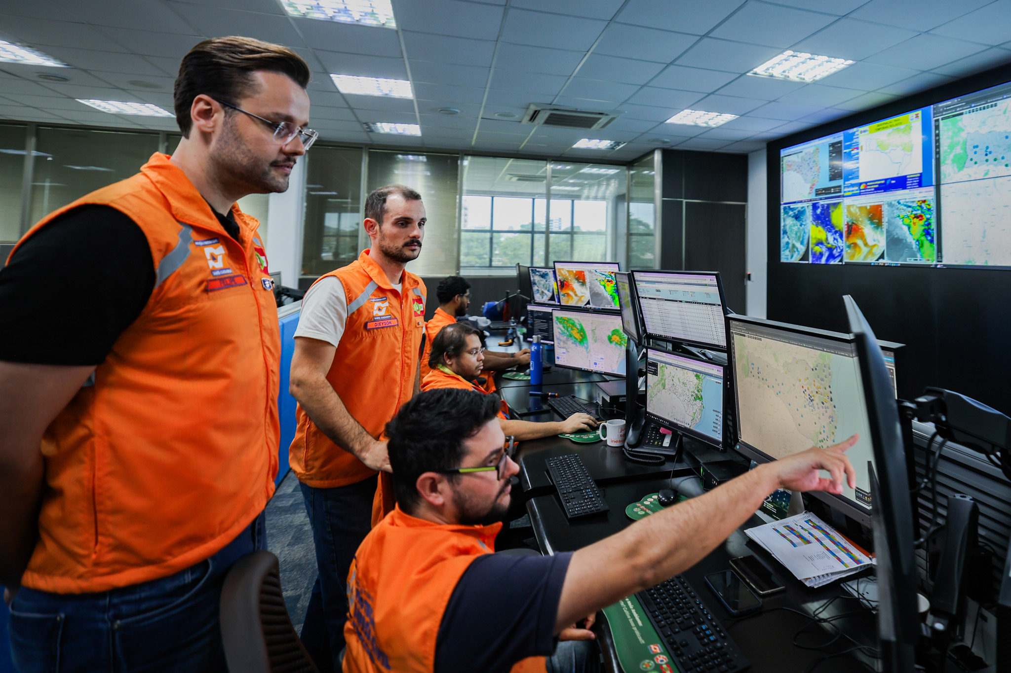 O alerta, emitido pelo Instituto Nacional de Meteorologia (Inmet), segue até esta sexta-feira (8).
