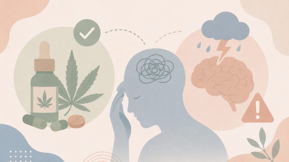 Remédios à base de maconha: por que é melhor mantê-los longe da saúde mental