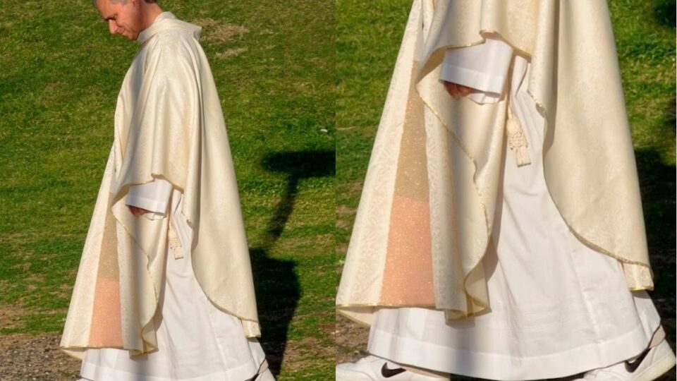 Documentário do Vaticano mostra Leão XIV usando tênis Nike