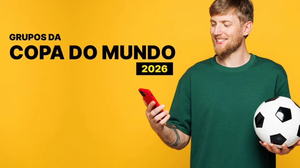 Imagem do guia de grupos da Copa do Mundo.
