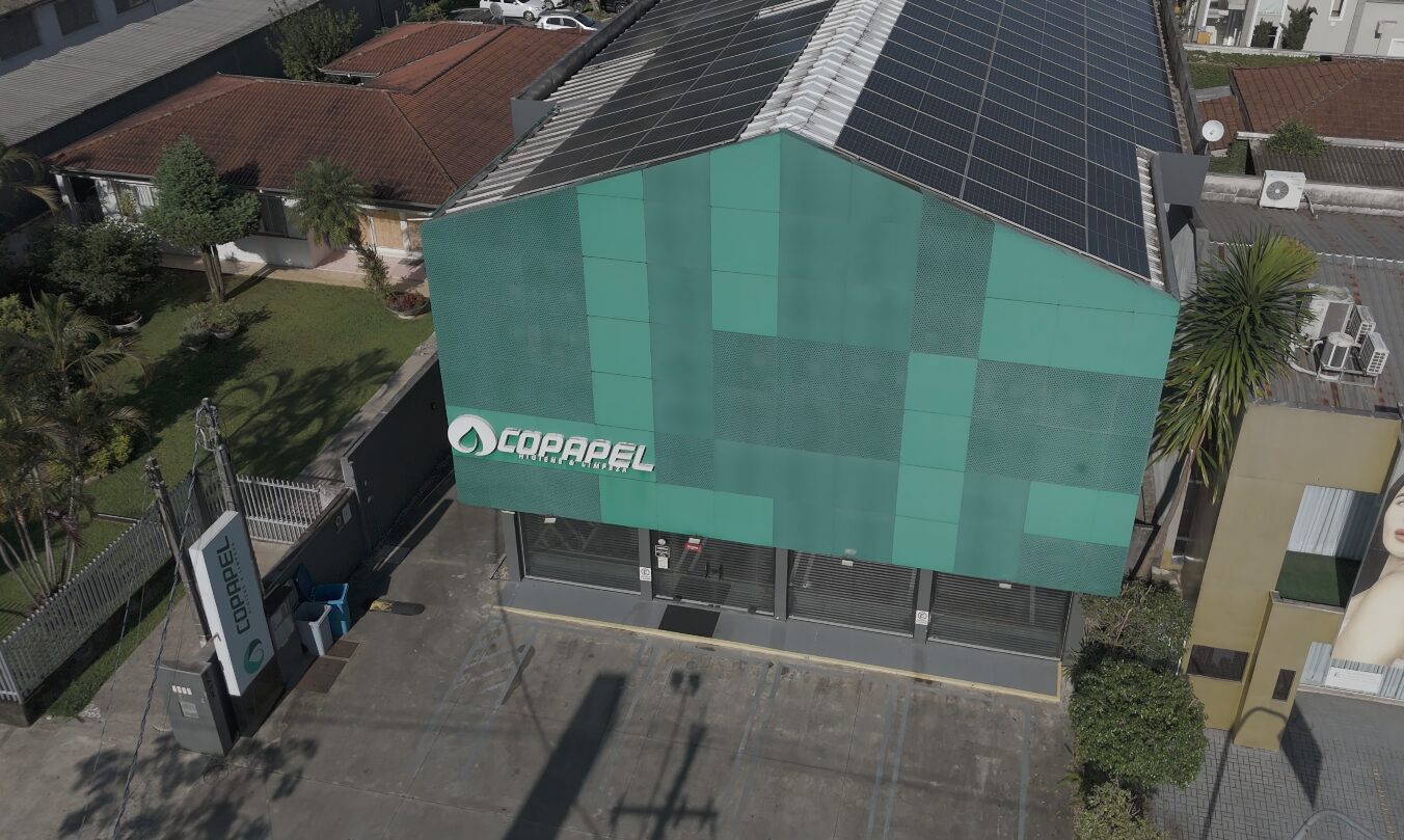 Centro de distribuição da Copapel reforça a operação logística que sustenta o crescimento da empresa, que já fatura mais de R$ 164 milhões e atende milhares de clientes no Sul do Brasil.