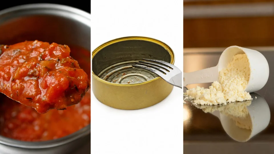 Molho de tomate, atum enlatado e fórmulas infantis estão entre produtos que tiveram lotes suspensos pela Anvisa em casos recentes
