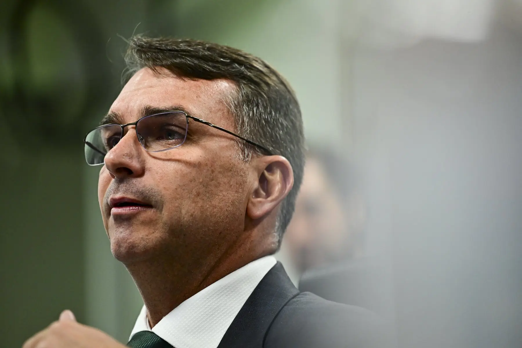 Senador e pré-candidato a presidente Flávio Bolsonaro