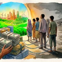 Ajuda financeira externa, historicamente, tem criado mais dependência do que desenvolvimento. Imagem referente a matéria