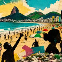 A praia do insulto: Rio oferece a beleza de um paraíso e recebe de volta insultos Imagem referente a matéria
