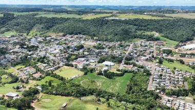 Domo de Vargeão está localizada na cidade do oeste de Santa Catarina.