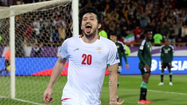 O atacante iraniano Sardar Azmoun Imagem referente a matéria