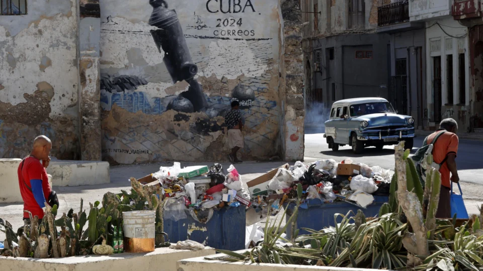 cuba crise lixo