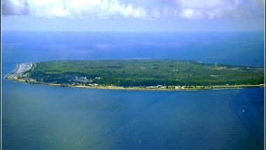Nauru, o menor país insular do mundo, quer mudar de nome. Entendo o motivo. Imagem referente a matéria