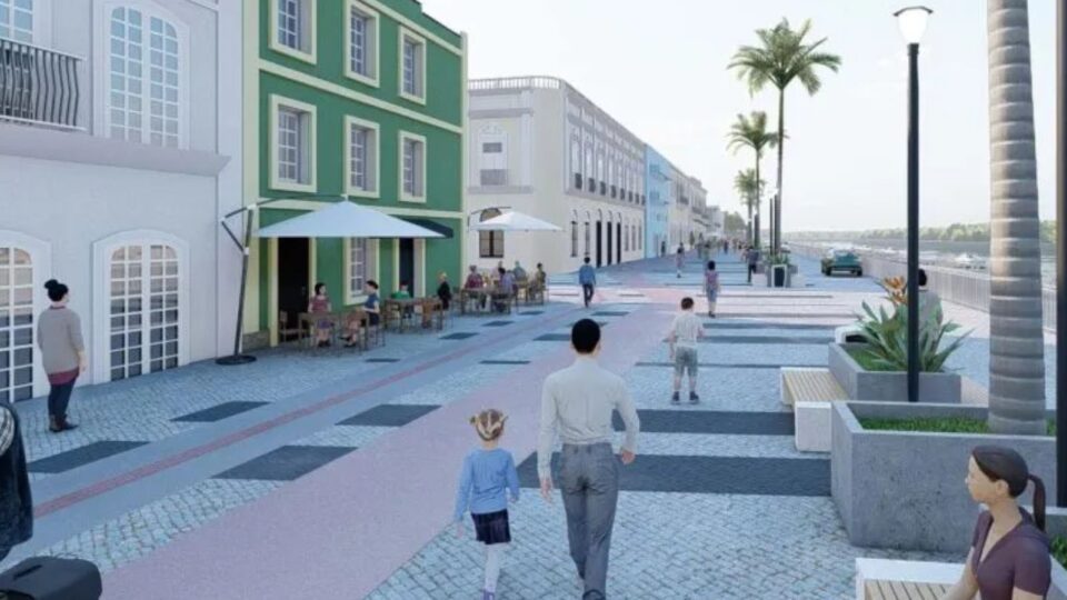 Paranaguá prepara revitalização de R$ 50 milhões na orla e centro histórico