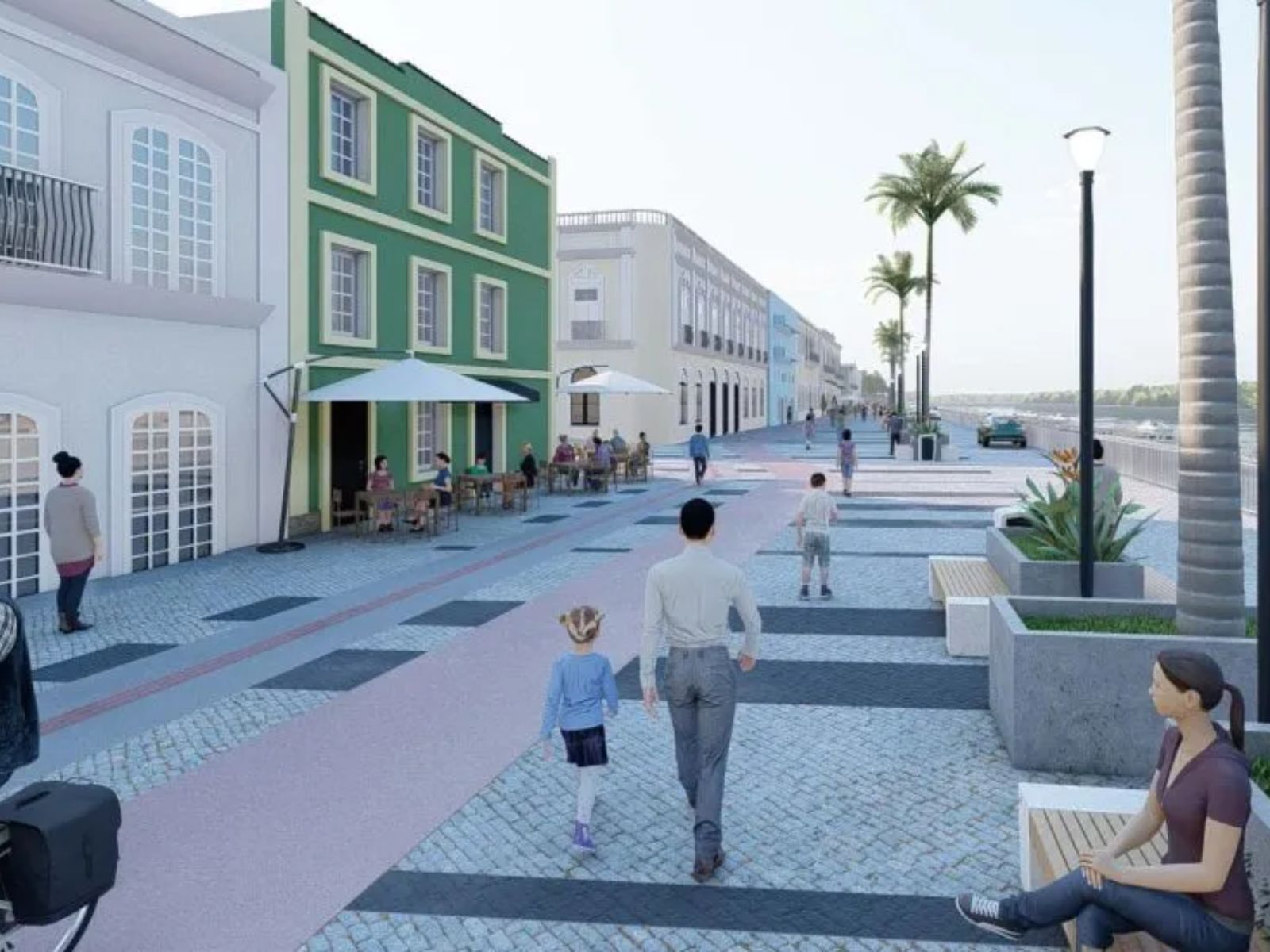 Projeto de revitalização da orla de Paranaguá terá investimento de R$ 50 milhões.