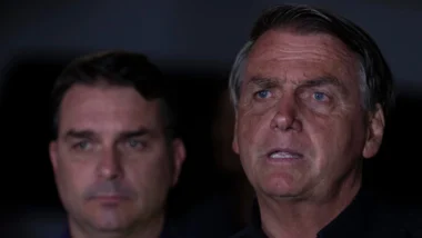 Flávio e Bolsonaro