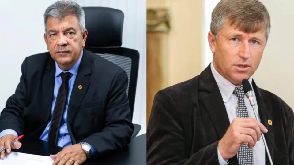 Mauro Lobato e Toninho da Farmácia
