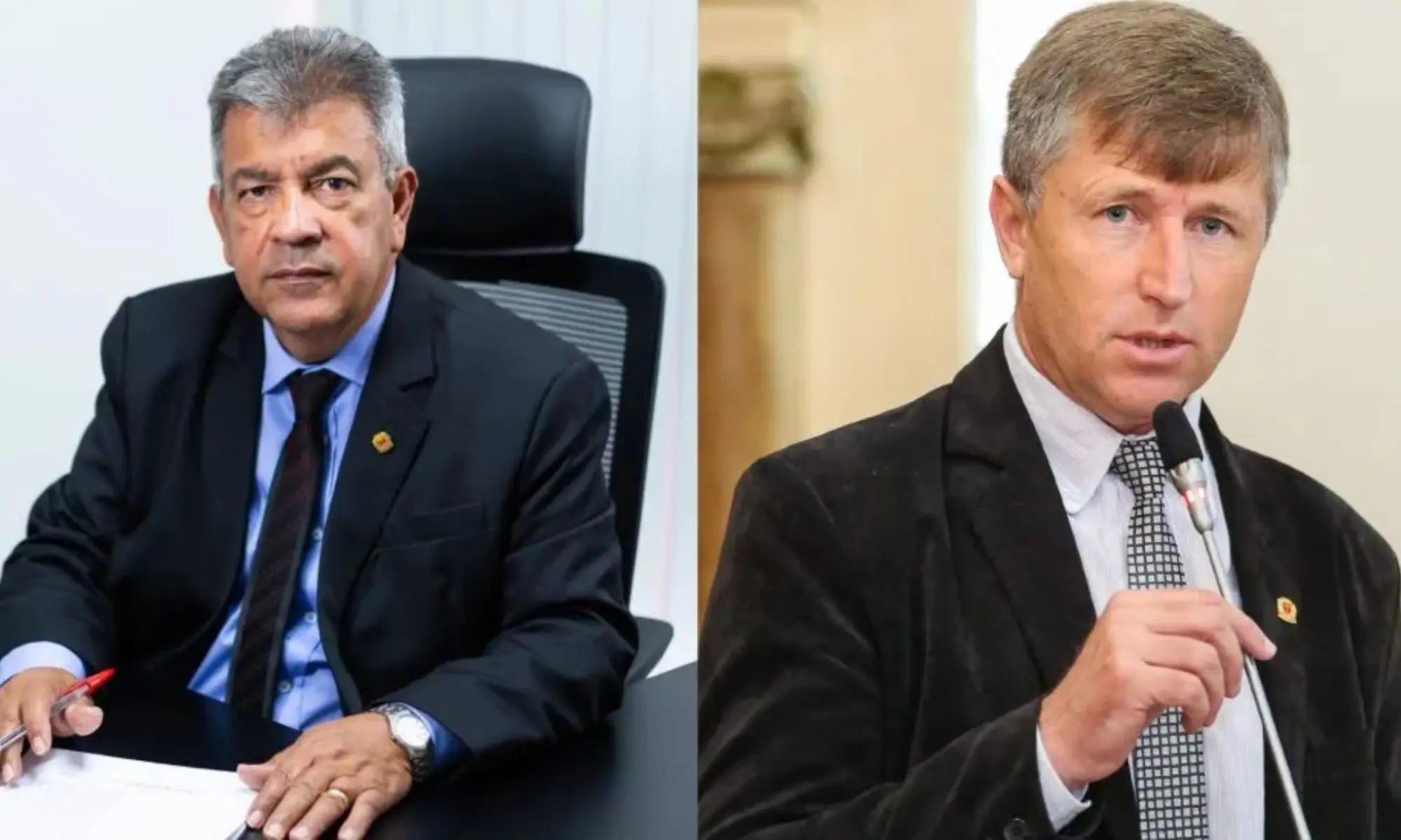 Mauro Lobato e Toninho da Farmácia