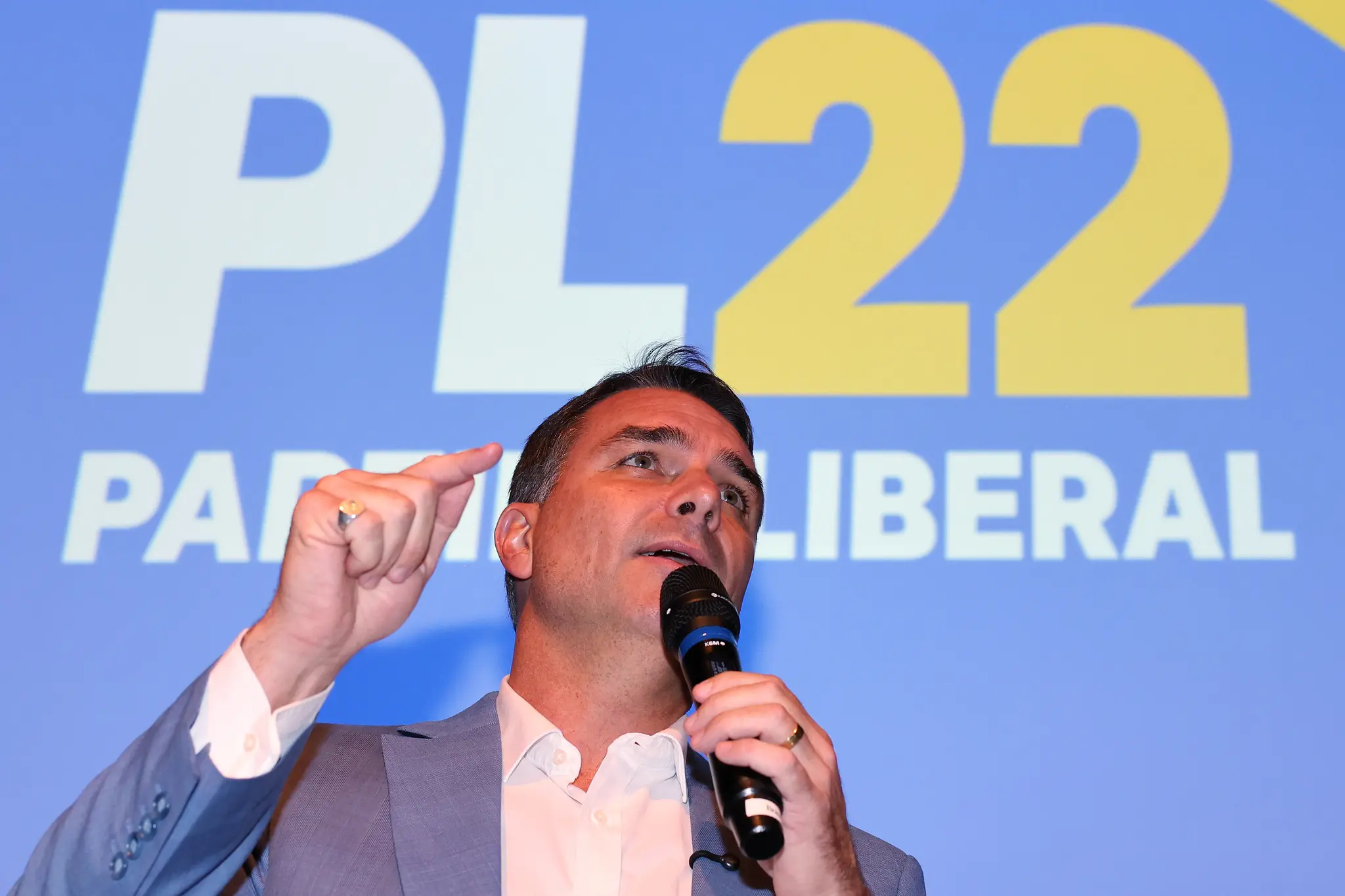Flávio Bolsonaro bancada PL pesquisa