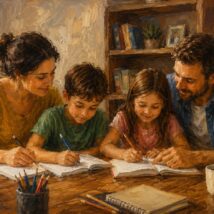 Famílias que fazem homeschooling têm sido alvo de decisões judiciais que determinam multa e até prisão. Imagem referente a matéria