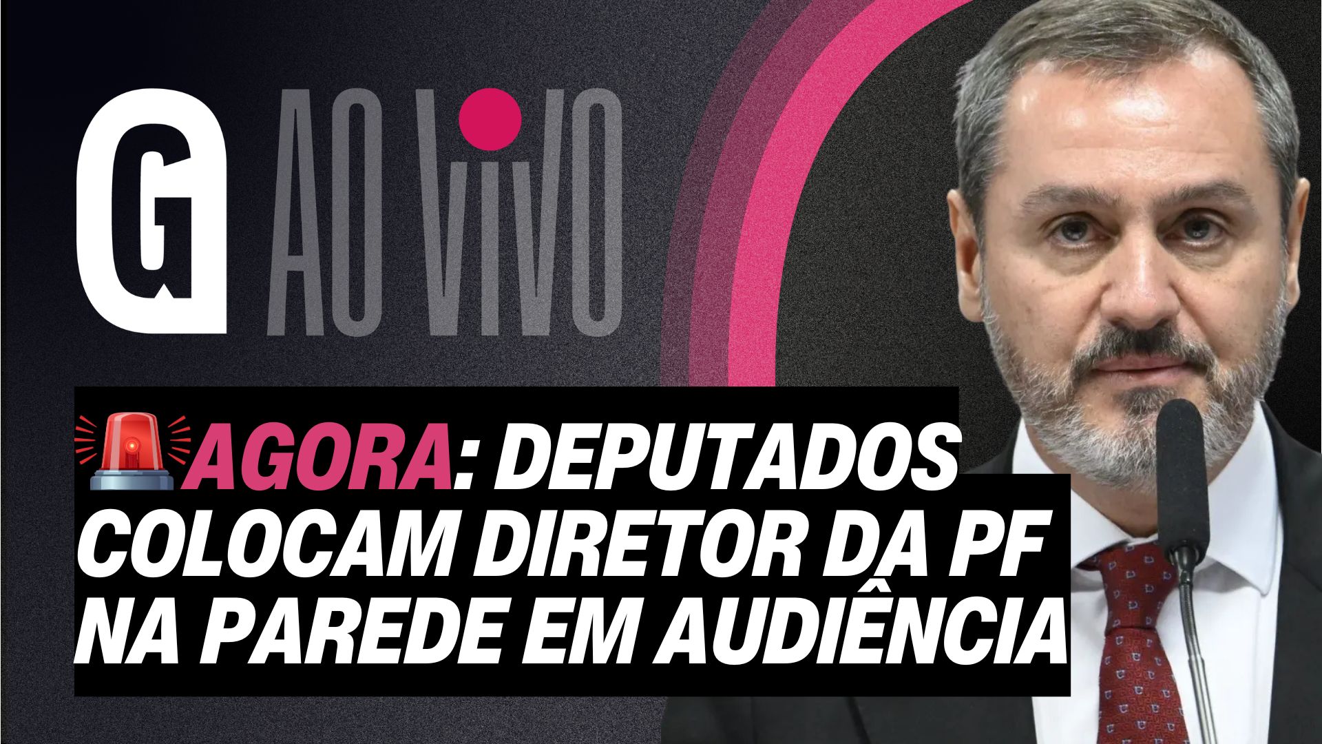 Deputados ouvem diretor-geral da PF sobre caso Ramagem