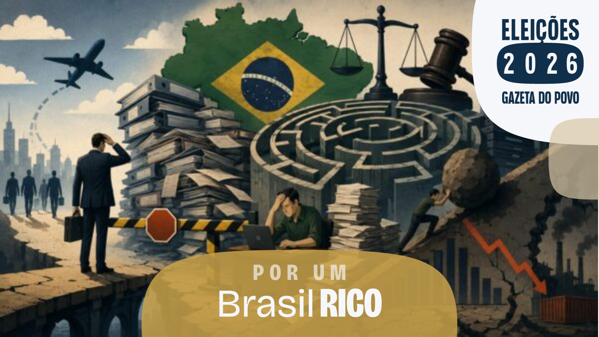 O emaranhado regulatório e a volatilidade institucional criam um ambiente hostil que afasta investidores e estagna a produtividade nacional