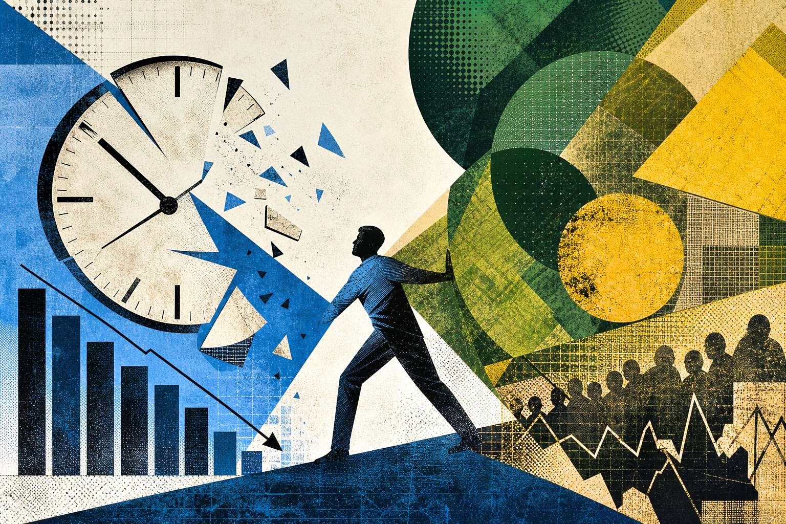 A proposta de redução da jornada para 40 horas sem ganho de produtividade pode gerar uma perda de R$ 77 bilhões no PIB brasileiro.